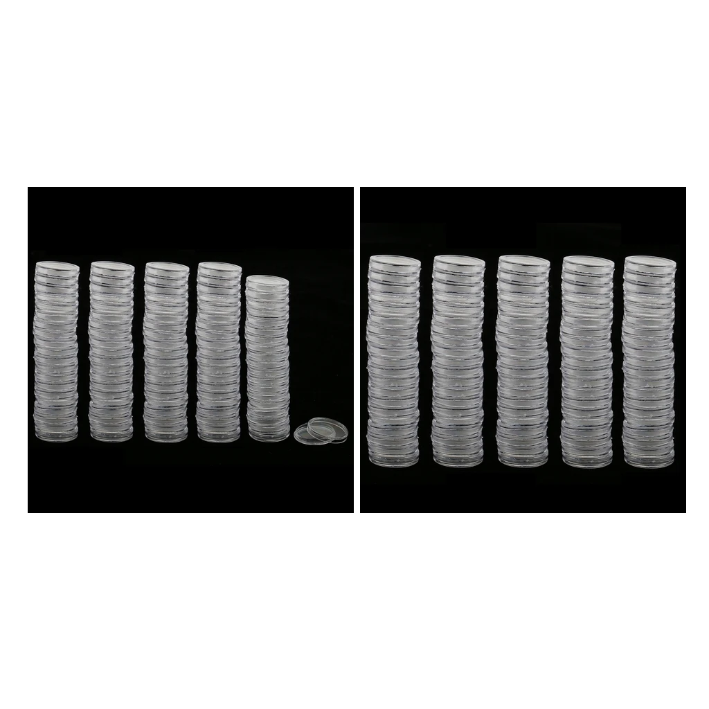200 Coin Containers Coin Case Capsules Boxes Holder Case Coin Display Box 200 Coin Containers Coin Case Capsules Boxes Holder Case Coin Display Box