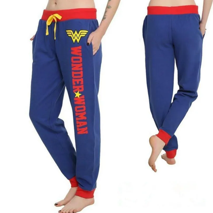 

Wonder Woman Princess Dian Cosplay Costumes Joggers Trousers Sport Gym Pants Tracksuit