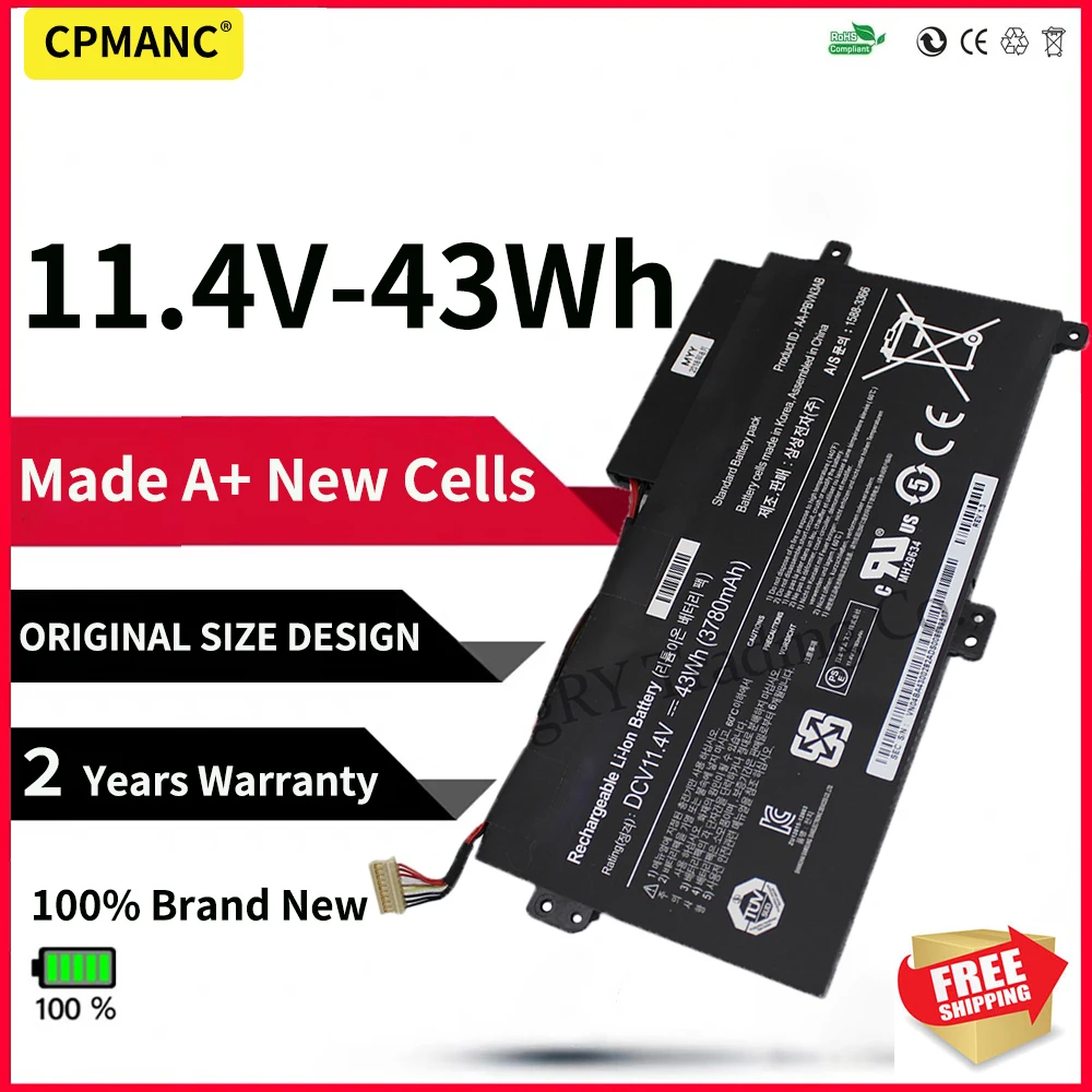 Аккумулятор для ноутбука Samsung 11 4 в Np470 NP51OR5E NP510R5E NP370R4E Np510 NP370R5E 1588-3366 np450r5e |