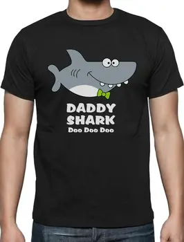 

Daddy Shark Doo doo doo Funny Father Day Gift For Dad T-Shirt Ocean Beach Summer