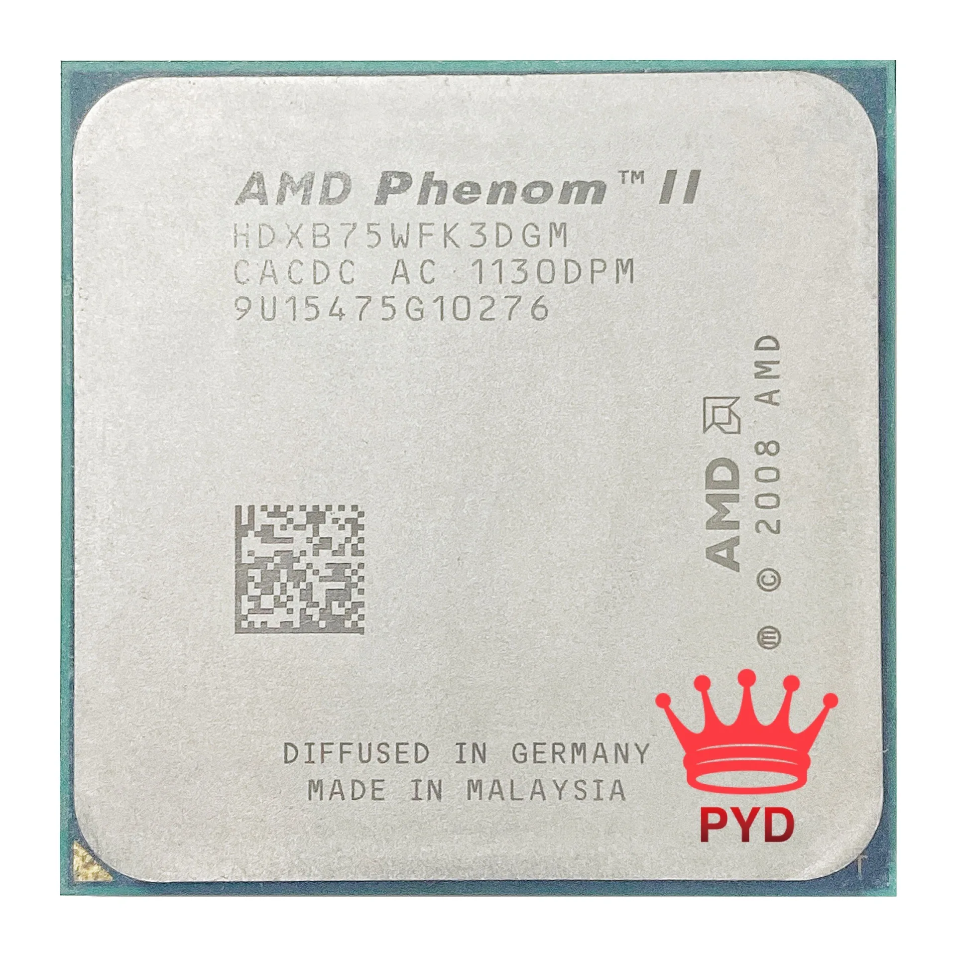 Трехъядерный процессор AMD Phenom II X3 B75 3 0 ГГц HDXB75WFK3DGI /HDXB75WFK3DGM разъем AM3 | Компьютеры и
