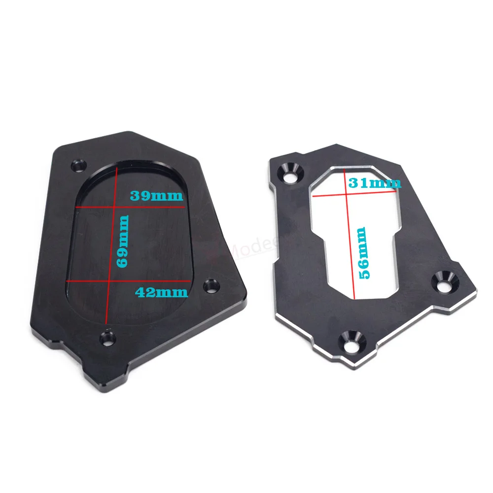 Motorcycle Kickstand Side Stand Enlarge Extension For BMW R1250GS R1250 GS R 1250GS 2018 Motorbike Accessories Plate Enlarge (11)