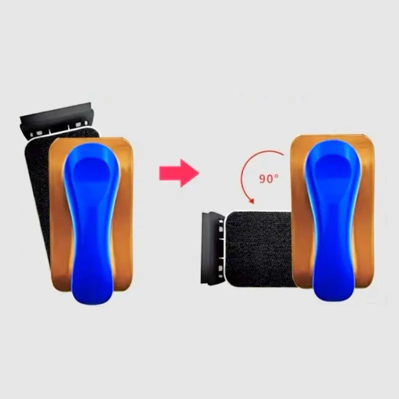 Fish Tank Magnetic Brush Aquarium Double-sided Cleaning Tool Moss Remover Glass Suspension Scraper Magnetic Brushes Y5GB
