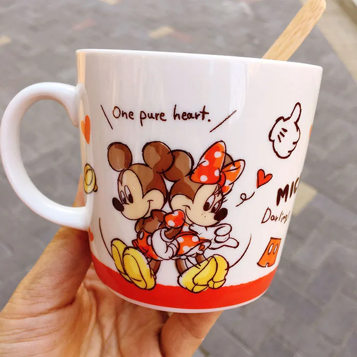 Из мультфильма «Лило Стич» 626 Duck Mickey любовь чип N' Дейл с бурундуком Керамика кружка Кофе кружка чашка подарок на день рождения с коробкой