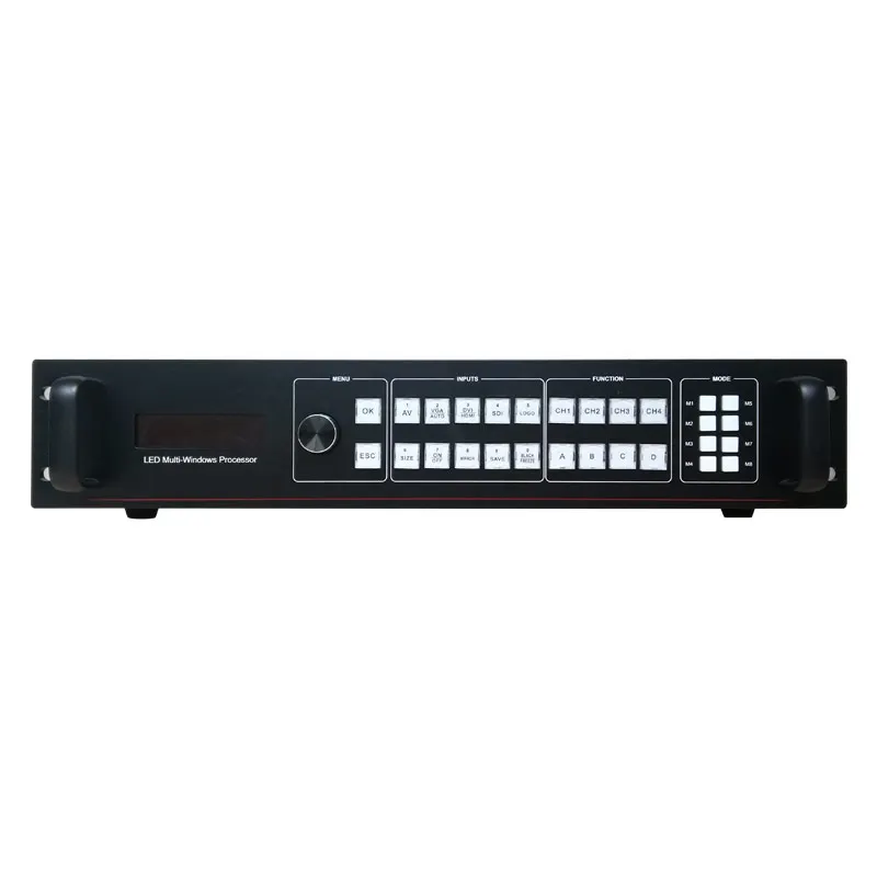 Профессиональная sdi AMS-SC369BS светодиодная Монтажная установка коммерческие рекламные светодиоды дисплей 8k процессор светодиодный сплиттер