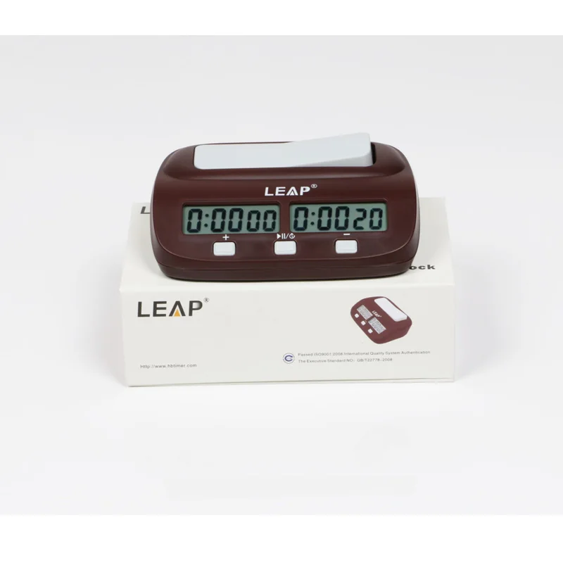 LEAP Chess Clocks Digital Count Timer Electronic Checkers Clock Board Game Set