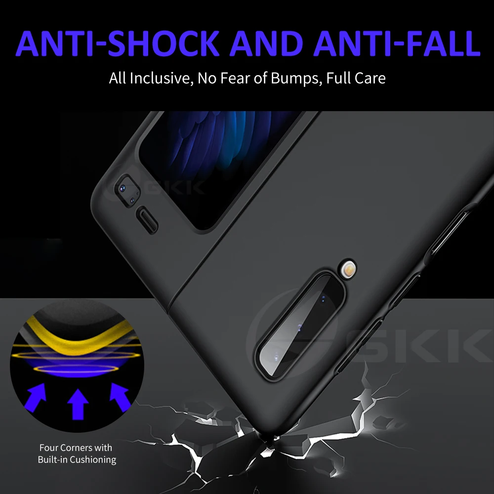 Оригинальный противоударный чехол GKK для Samsung Galaxy Ультратонкий матовый Жесткий