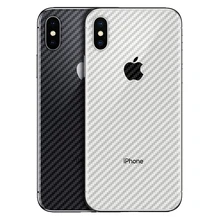 Прозрачная 3D защитная пленка из углеродного волокна для iPhone 11 Pro 5 5S 6 6S 7 8 Plus X XR XS Max задняя крышка экрана