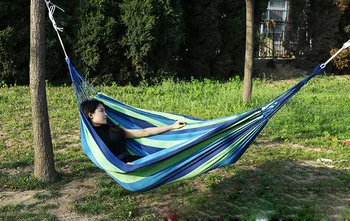 

Single Double Hammock Adult Children Outdoor Camping Portable HammockBackpacking Travel Survival Hunting Sleeping Bed dropshipp