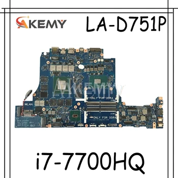 

For DELL Alienware 15 R3 17 R4 Laptop Motherboard BAP10 LA-D751P RNF7V CN-0RNF7V Mainboard i7-7700HQ N17E-G2-A1 GTX1070 8GB