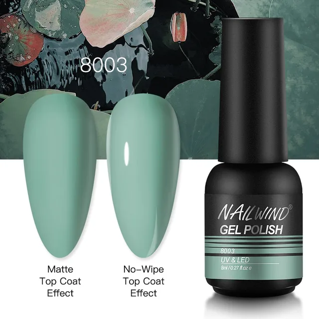 Nailwind Gel Nail Polish 8ml Semi Permanent Varnish Nail Art All for Manicure Need UV LED lamp Base Top coat Nails Gel Polish NE118003