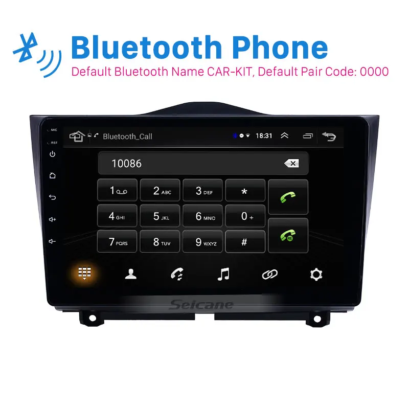 

Seicane Car Stereo 9" HD Android 8.1 GPS Navi for Lada Granta 2018 2019 with AUX support Carplay DAB+ DVR OBD Multimedia player