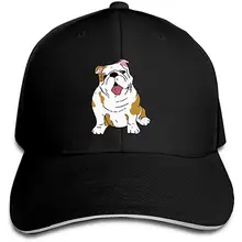 Бейсбольная Кепка унисекс с английским бульдогом
