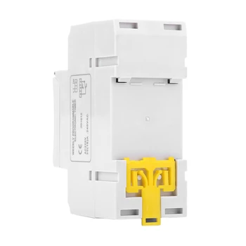 

White Weekly 7 Days Electronic Timer Switch Programmable Panel Mounted Digital LCD Timer Control THC 15A AC 220V YP15A