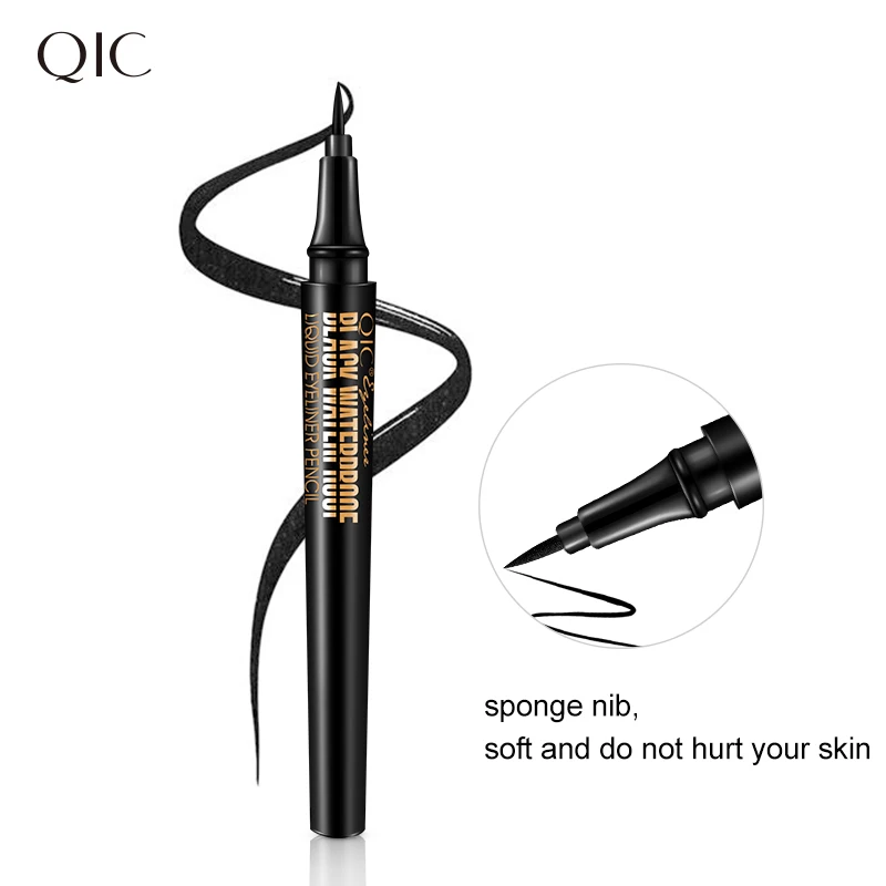 1 шт., фирменная Новинка, жидкая подводка для глаз, ручка kimuse, стойкая, водостойкая, быстросохнущая, натуральная Черная Подводка для глаз, высокое качество, макияж для глаз, косметика