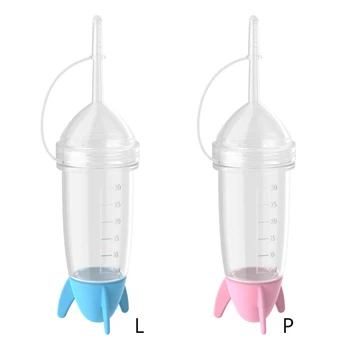 

Hot 30ML Rocket Medicine Feeder Baby Feeding Water Feeding Milk Squeezable Tube Type Food Supplement Medicine Feeder BPA FREE