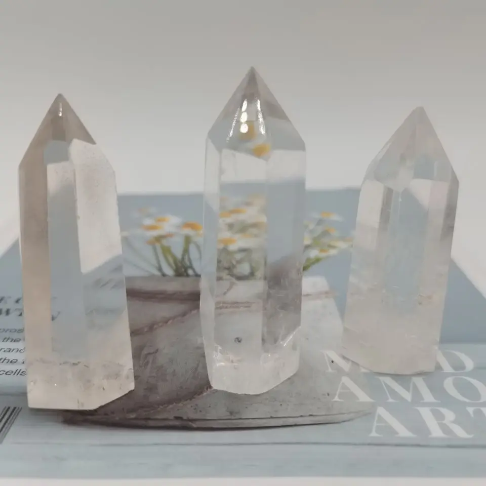 Ciondolo In Quarzo Naturale Con Doppia Terminazione, AAA, Con - Foto 11