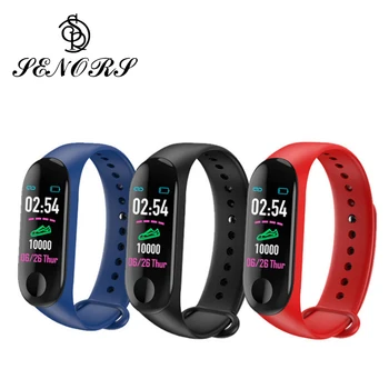 

M3 Plus Smart Watch M3Plus Bluetooth Smart Bands Fitness Tracker Heart Rate Activity Smart Watch with 50M Waterproof Wristband