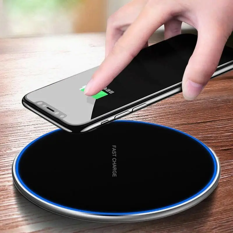 

15W Fast Wireless Charger For Samsung Galaxy S10 S9/S9+ S8 Note 9 USB Qi Charging Pad for iPhone 11 Pro XS Max XR X 8 Plus