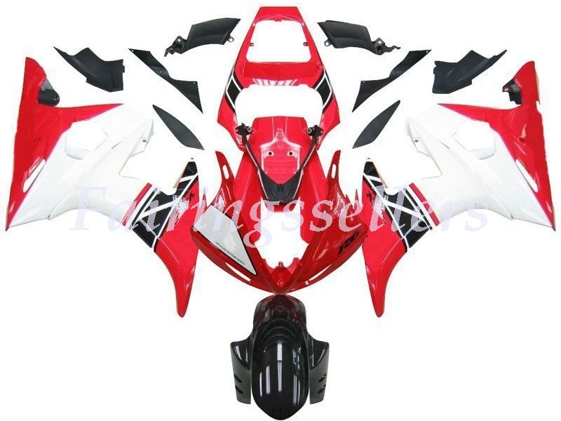 

New ABS plastic fairings Fit for Yamaha fairings YZFR6 2003 2004 2005 bodywork fairing YZF R6 03 04 05 custom Red White Black
