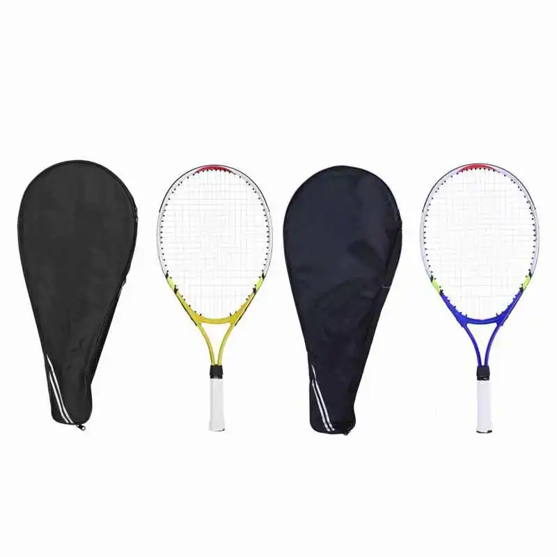 23inch Children Teenage Tennis Racket Aluminium Alloy Frame Kids Tennis Racquet Set Training Racket