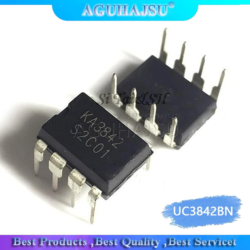 1 шт. UC3842B UC3842BN UC3842AN uc3842 DIP-8 IC управления питанием ШИМ Импульсный блок с шириной и