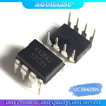 

1pcs UC3842B UC3842BN UC3842AN uc3842 DIP-8 Power Management IC PWM Pulse Width Modulation Block DIP