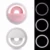 Универсальный Перезаряжаемый Selfie Ring Light Мобильный Телефон Selfie Light Clip-on Fill Light Selfie Ring LED Лампа Вращающийся Selfie Ring