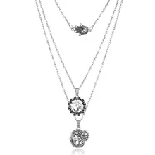 Wish Amazon Hot Selling Necklace Women's Europe And America Retro Adjustable Micro Zircon 8-Word Pendant Wholesale NZ0926