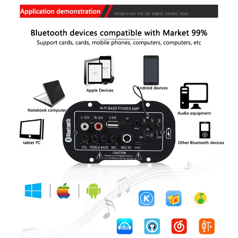 Motorcycle Car Universal 5 Inch 7.4V/YS/rechargeable/BT With MIC Amplifier Board Can Be Connected To Rechargeable Battery | Автомобили и
