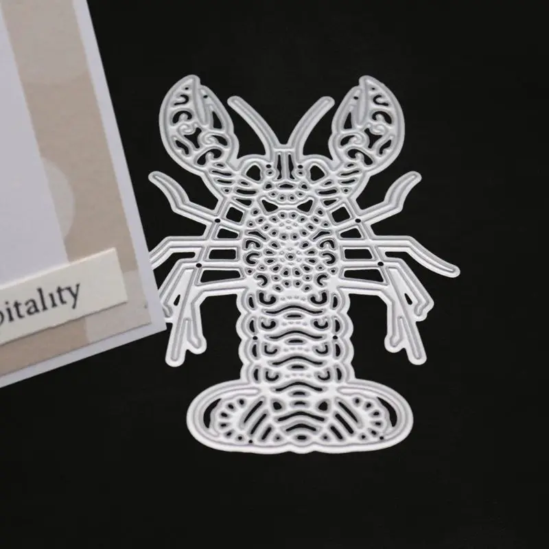 

Crayfish Metal Cutting Dies Stencil DIY Scrapbooking Album Stamp Paper Card Embossing Decor Crafts
