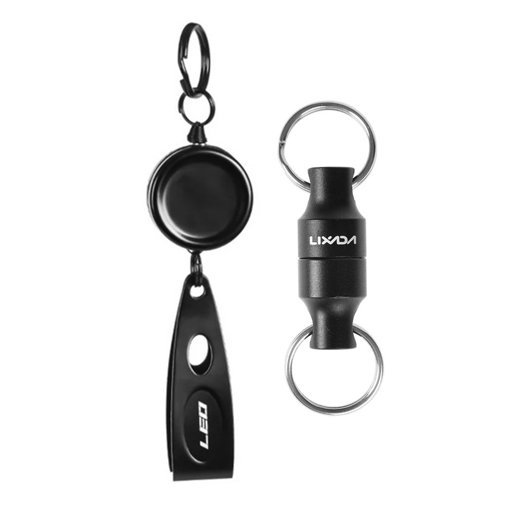 Clip and Line Cutter Fly Fishing Magnetic Net Release Holder Keeper Magnet Clip Landing Net Connector with Retractable Fishing Line Clipper - Цвет: Clip and Line Cutter
