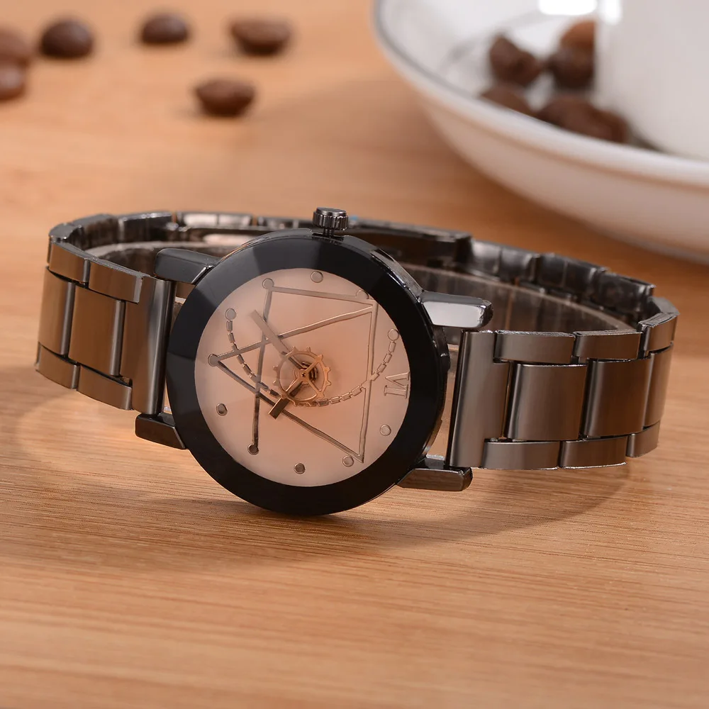 Man Woman Fashion Creative Watches Ladies Casual Quartz Stainless Steel Reloj Top Brand Luxury Male Female Gift Relogio Feminino