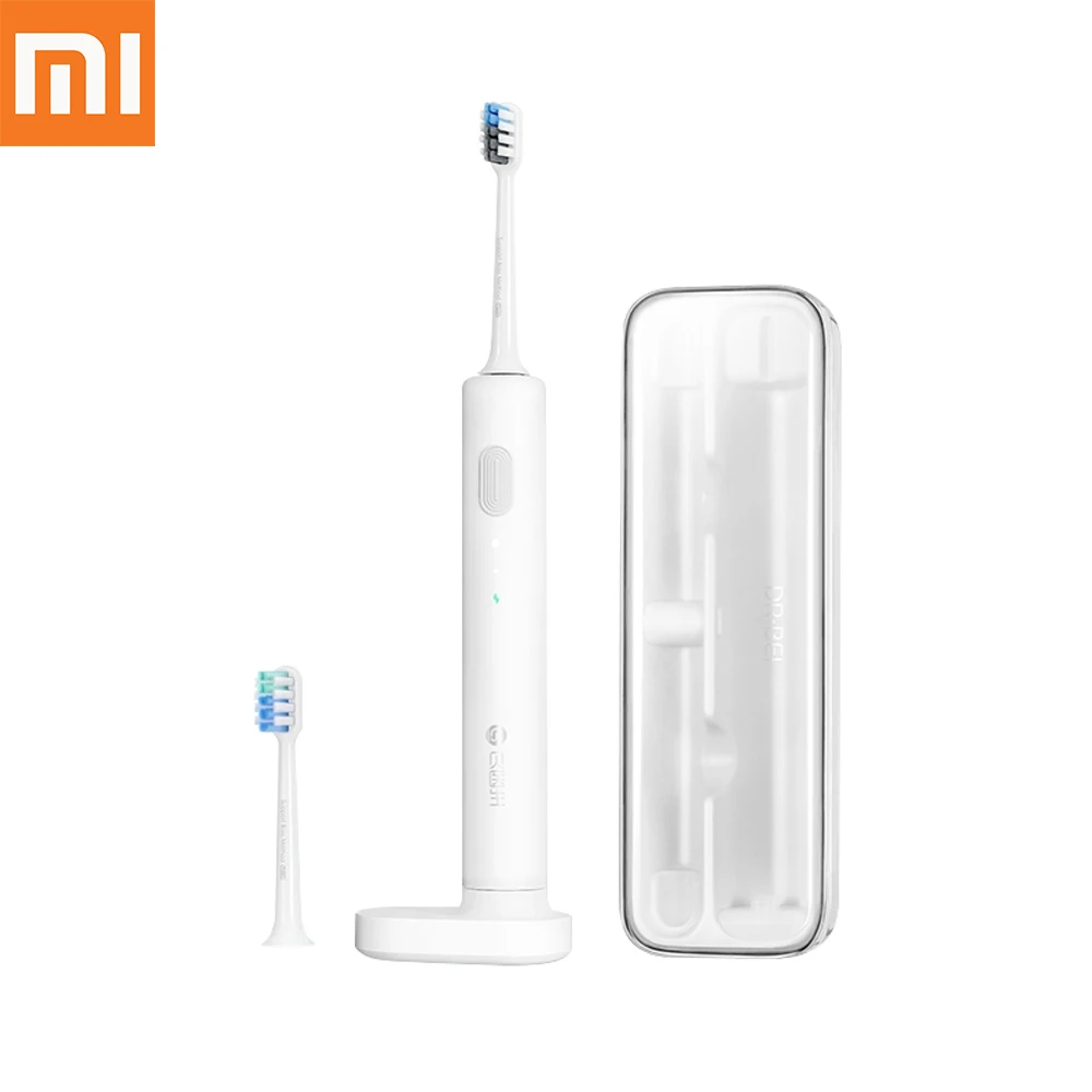 Многоцветный Xiaomi Mijia USB звуковая электрическая зубная щетка головки вибратор для зубов Беспроводная гигиена полости рта зубная щетка перезаряжаемая щетка головки - Цвет: Многоцветный
