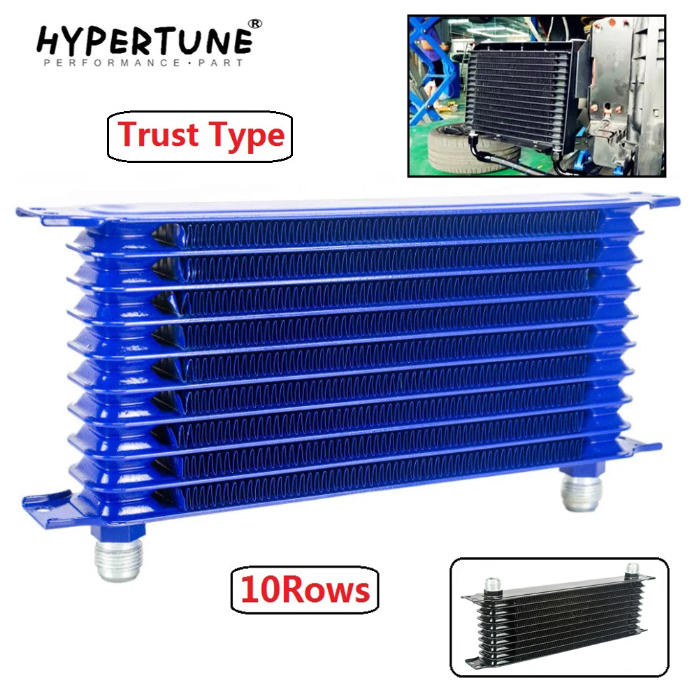 Hypertune Универсальный 10 рядный An 10An Масляный радиатор для передачи двигателя Trust Type