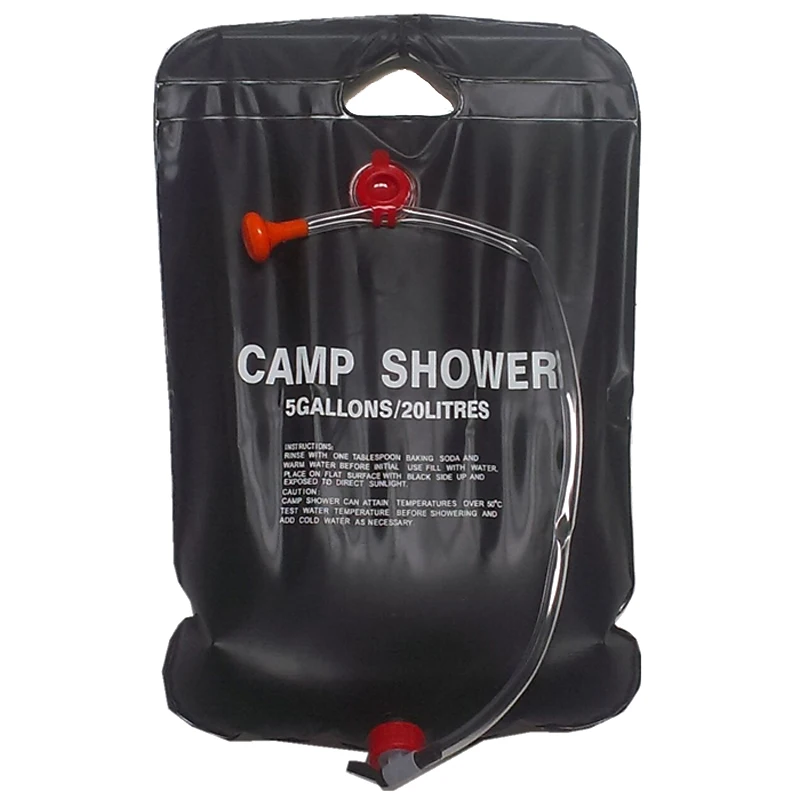 

Solar Shower Camp Shower Bag 20 liters black