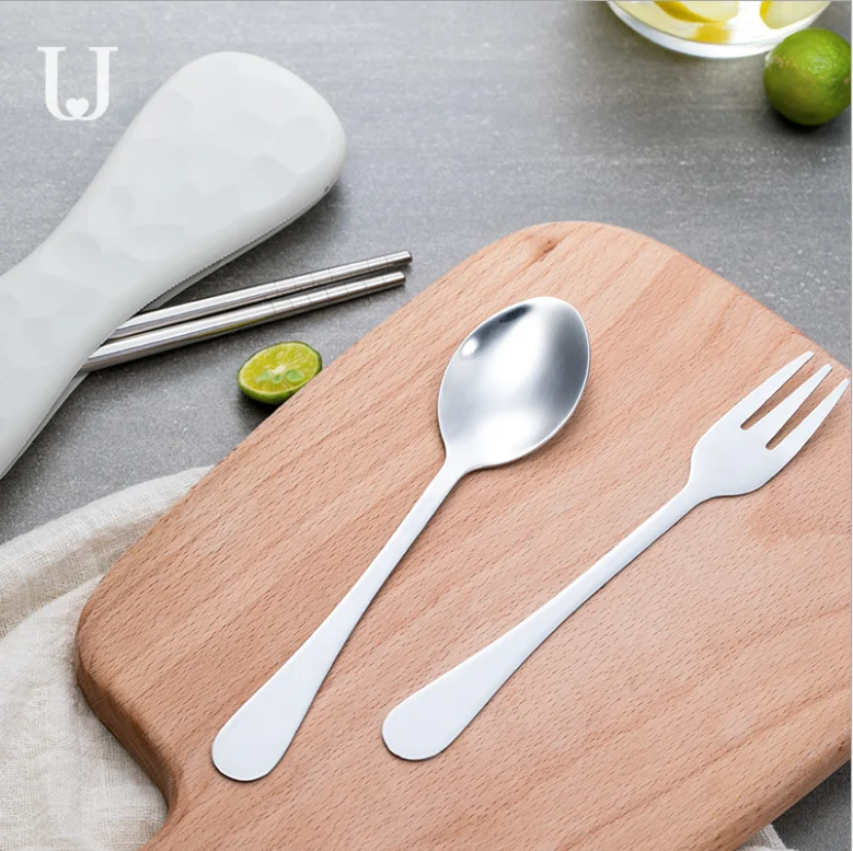 Xiaomi Youpin Jordan Judy CD037 посуда три модные столовые приборы три набора 410 невышитая стальная посуда