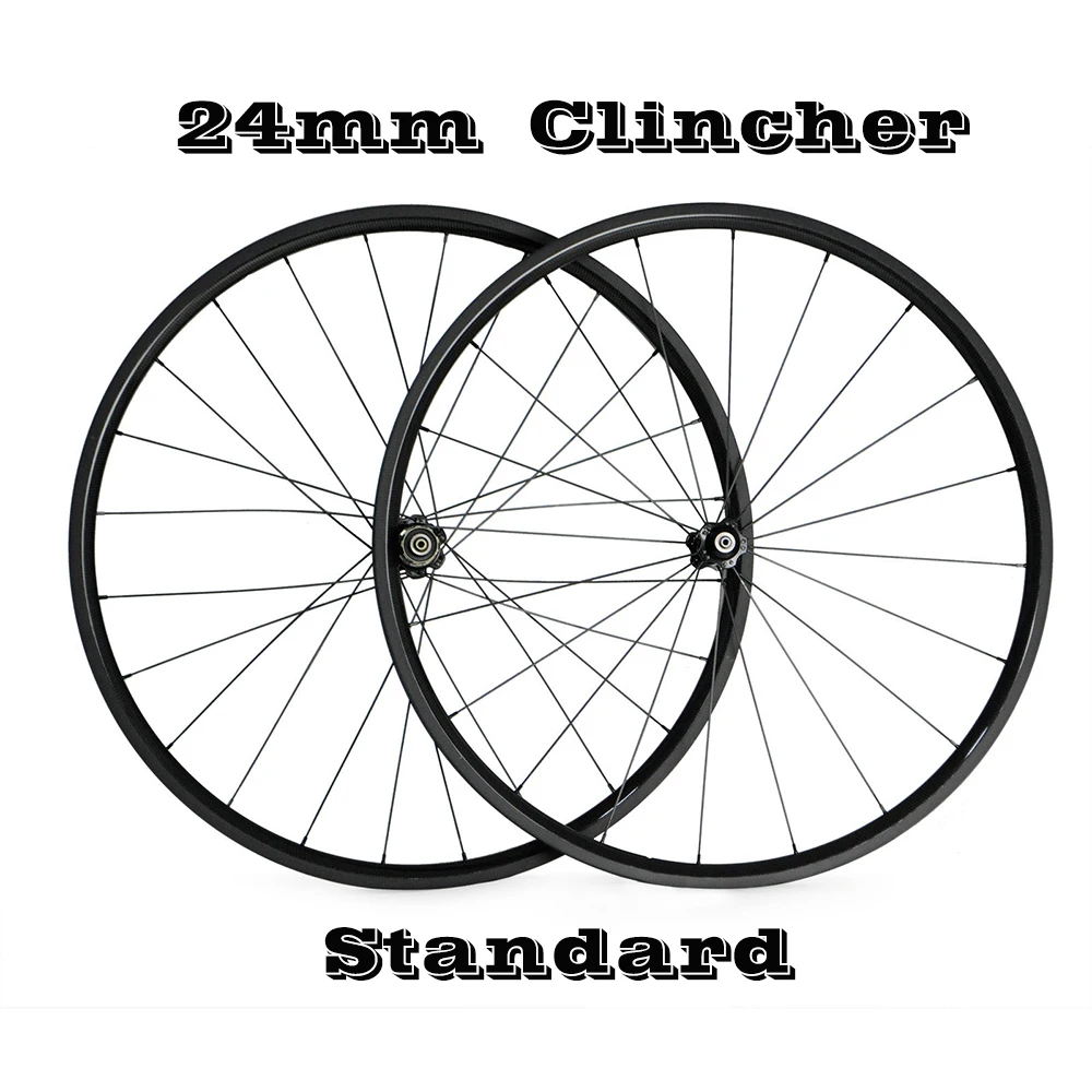 

OZUZ carbon Wheels 700C Road Bicycle Wheelset A271SB F372SB 24 V Brake Clincher3K Carbon Fiber Wheelset Matte 700C pair
