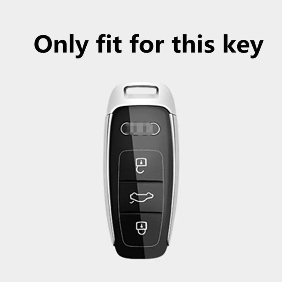 Custodia/cover per Chiave/telecomando per Audi a1 a3 8v a4 b9 a5 a6 c8 q3 q5 q7 tt accessori Car-Styling Auto Holder Shell portachiavi 8 Custodia/cover per Chiave/telecomando per Audi a1 a3 8v a4 b9 a5 a6 c8 q3 q5 q7 tt accessori Car-Styling Auto Holder Shell portachiavi - H9dd2ab3472d14ac89919912e16a23c38B