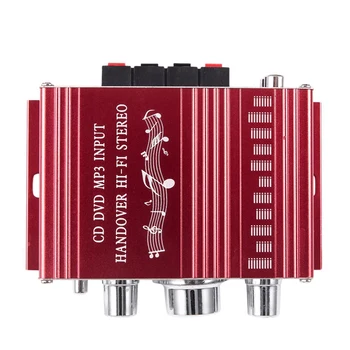 

RCA 2CH Hi-Fi Stereo Amplifier Booster MP3 Speaker For Car DVD Mini Moto