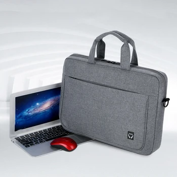 

Bag For Notebook 14 inch 15 15.6 Laptop Shoulder Bag For Macbook Pro 16 Case Xiaomi Mi 15.6 Large Capacity Waterproof Hand bag