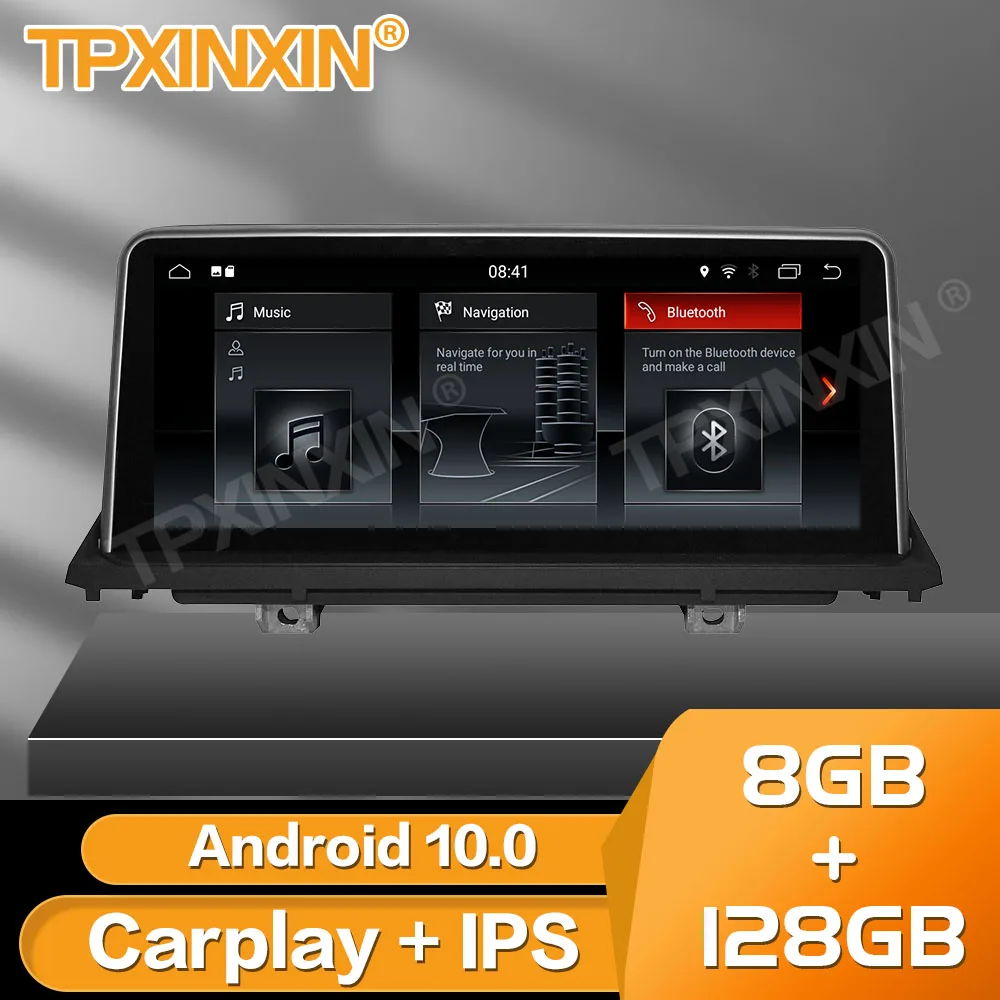 Carplay Car Radio Stereo Receiver Android For BMW X5 E70 F15 F85 X6 E71 F16 F86 2013 2014 2015+ GPS  Player Auto Audio Head Unit