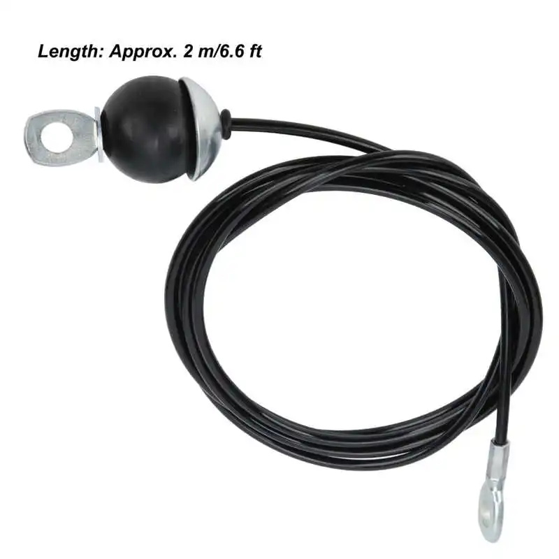 3/2/2.5M Gym Cable Wire Rope Heavy Duty Steel Replacement Parts for Home Gym Fitness Cable Pulley Accessories Dia 5mm