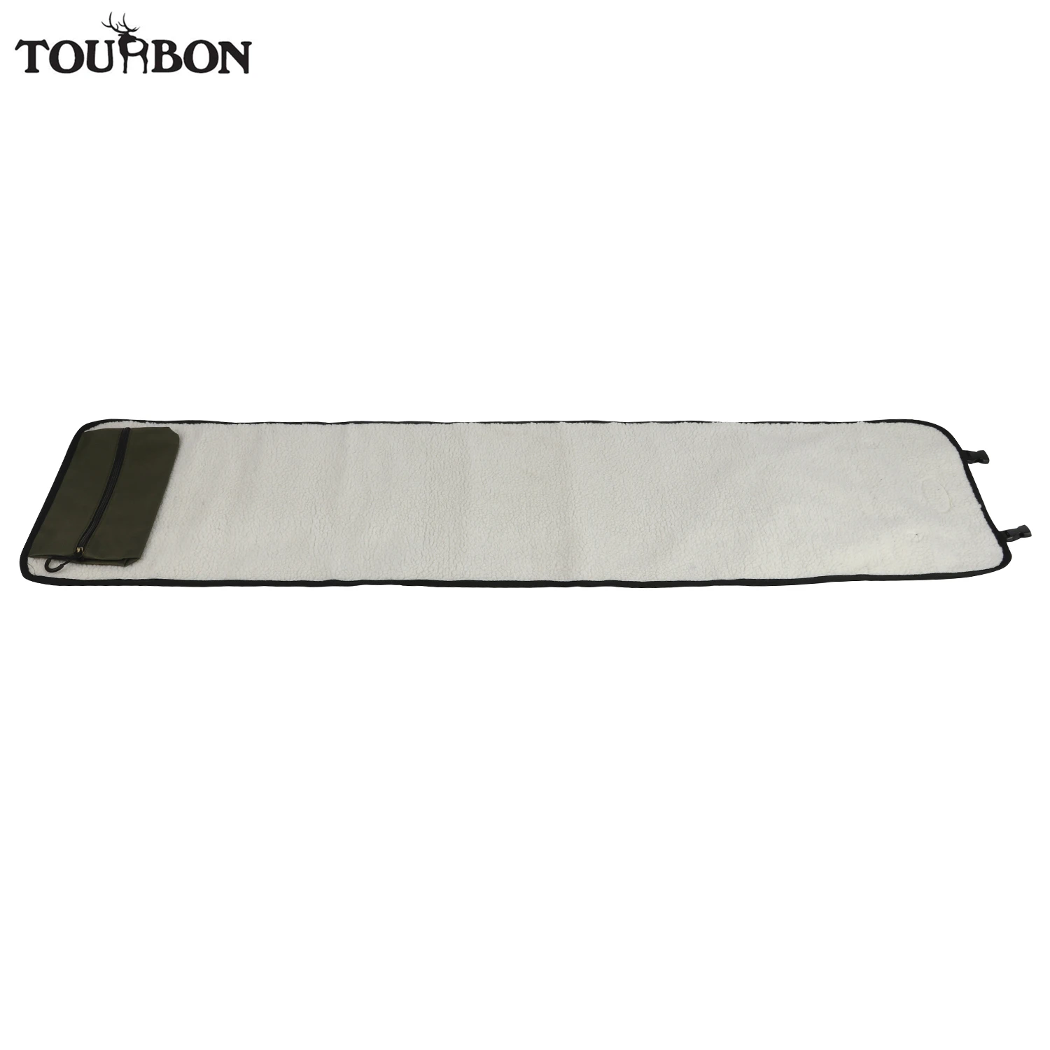 

Tourbon Hunting Shotgun Rifle Gun Cleaning Mat Cushion with Fleece Cleaning Care Kits Universal Equipment 134CM Gun Accessories