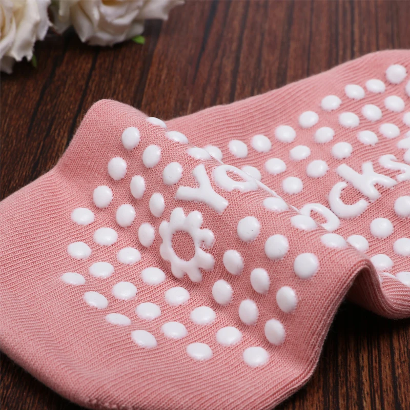 2023 Women Bandage Pilates Socks Silicone Anti-Slip Quick-Dry Yoga Socks Ladies Ballet Dance Cotton Sport Fitness Sock for Gym