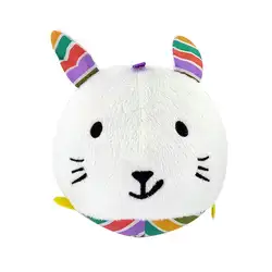 Мультяшный Кролик мягкий плюшевый шар ручной захват погремушка колокольчик Детская обучающая игрушка подарок для детей