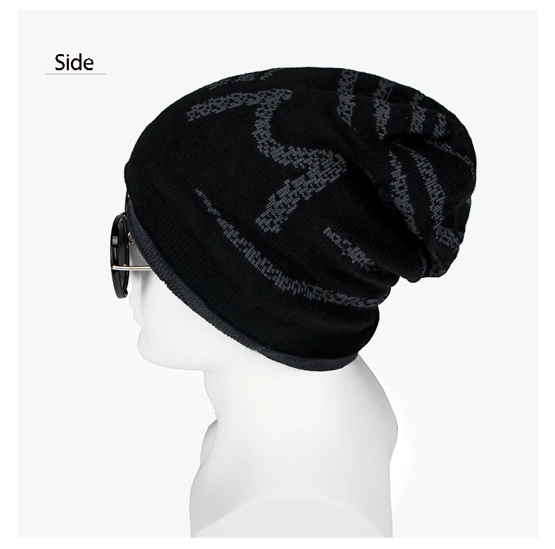 Мужские зимние шапки для женщин Skullies Beanies, вязаная шапка, Теплая мужская шапка Gorros Bonnet, плотные Мягкие Шапки, вязаная шапка