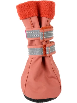 

FOR MY DOGS FOR MY DOGS boots for dogs on brown fleece FMD627-2018 Br