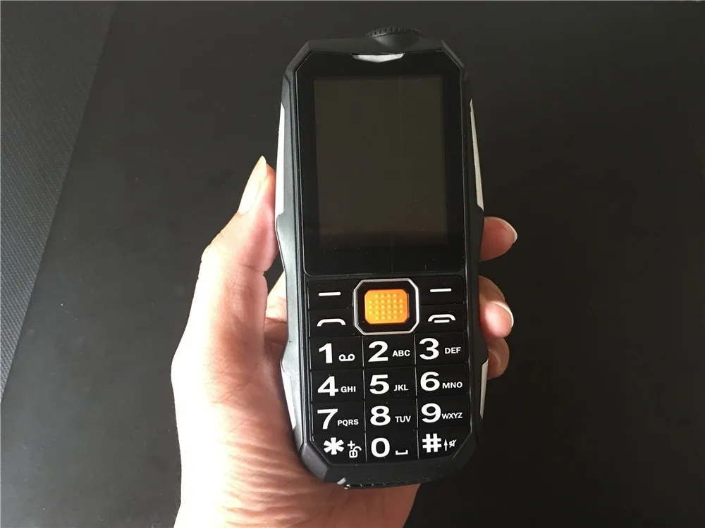 2018 New S9 Power Bank Phone Shockproof Loud Speaker Flashlight Bluetooth Camera MP3 FM Dual SIM 2.4inch Cell Phone
