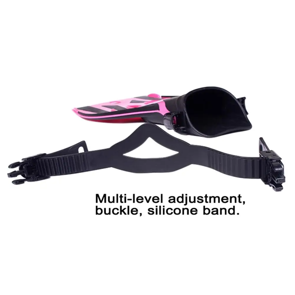 Плавники для плавания, детские противоскользящие регулируемые быстросъемные ласты, обувь, одежда для ног, детская спортивная одежда для подводного плавания и дайвинга